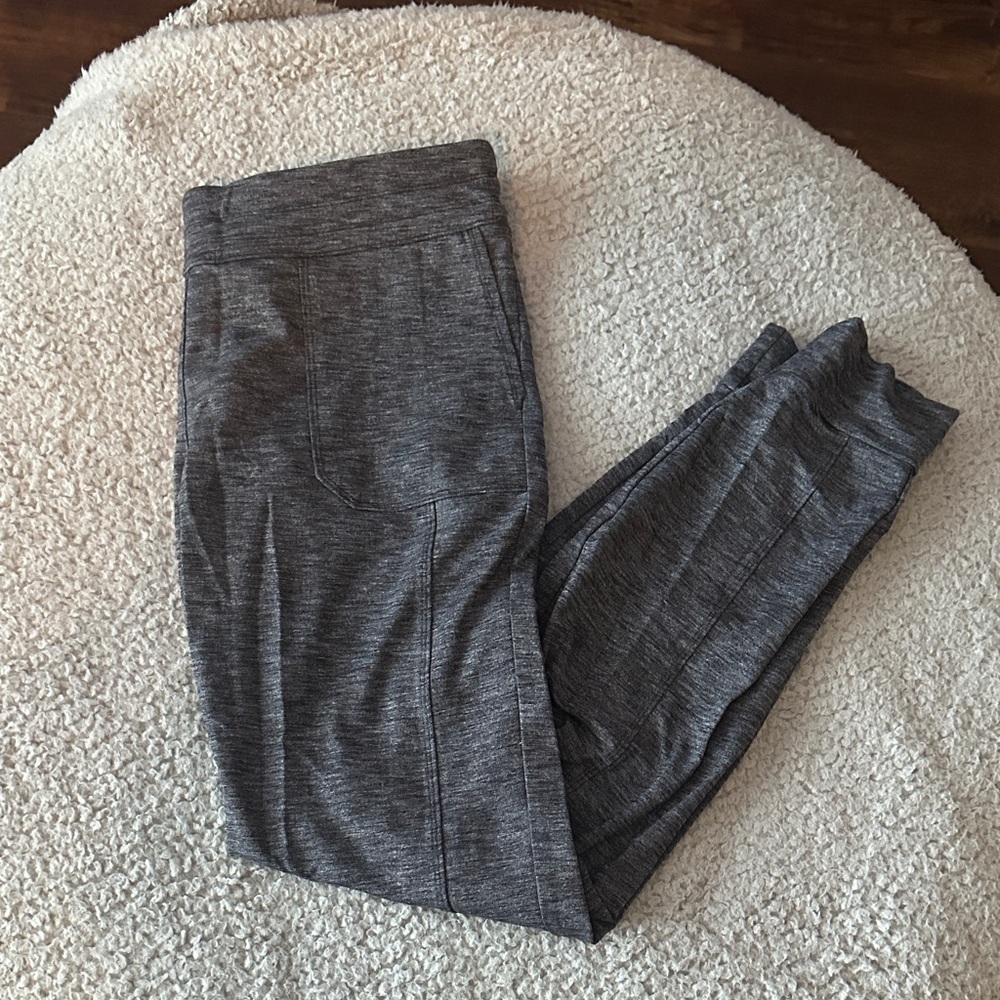 Athleta Charcoal Heather Joggers